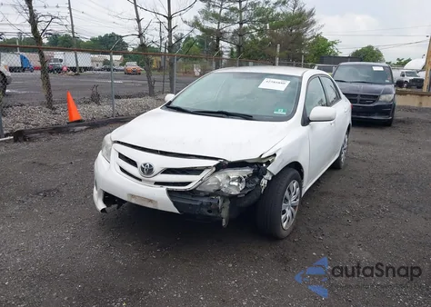 2012 Toyota Corolla Le из США, поврежденный, VIN 2T1BU4EE1CC835530